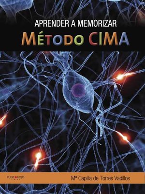 cover image of Aprender a memorizar. Método Cima